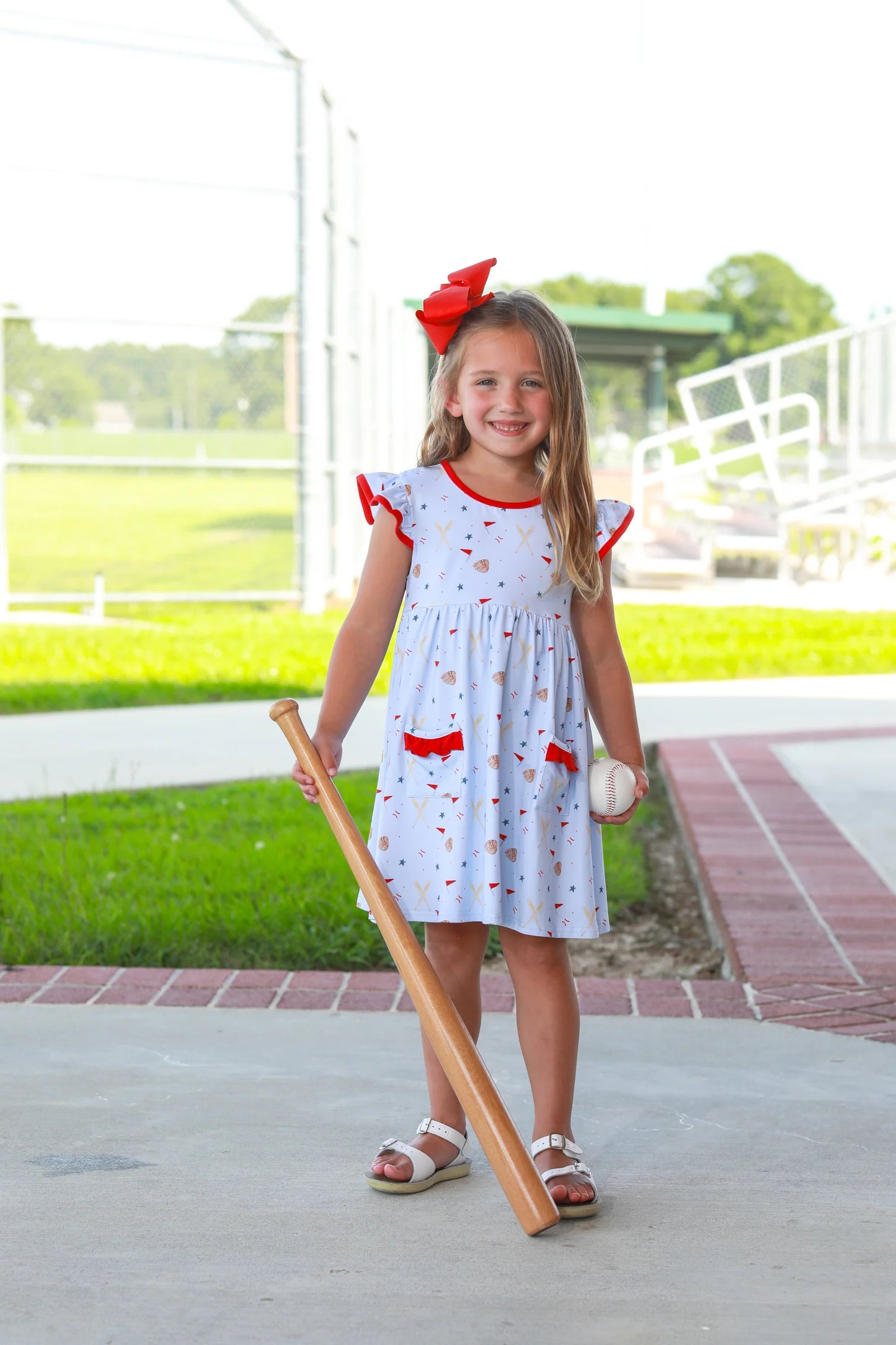 All-Star Dress - Doodlebug's Children's Boutique