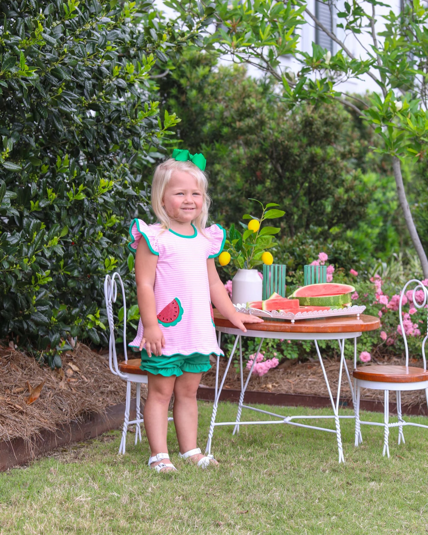 One in a Melon Bloomer Set - Doodlebug's Children's Boutique