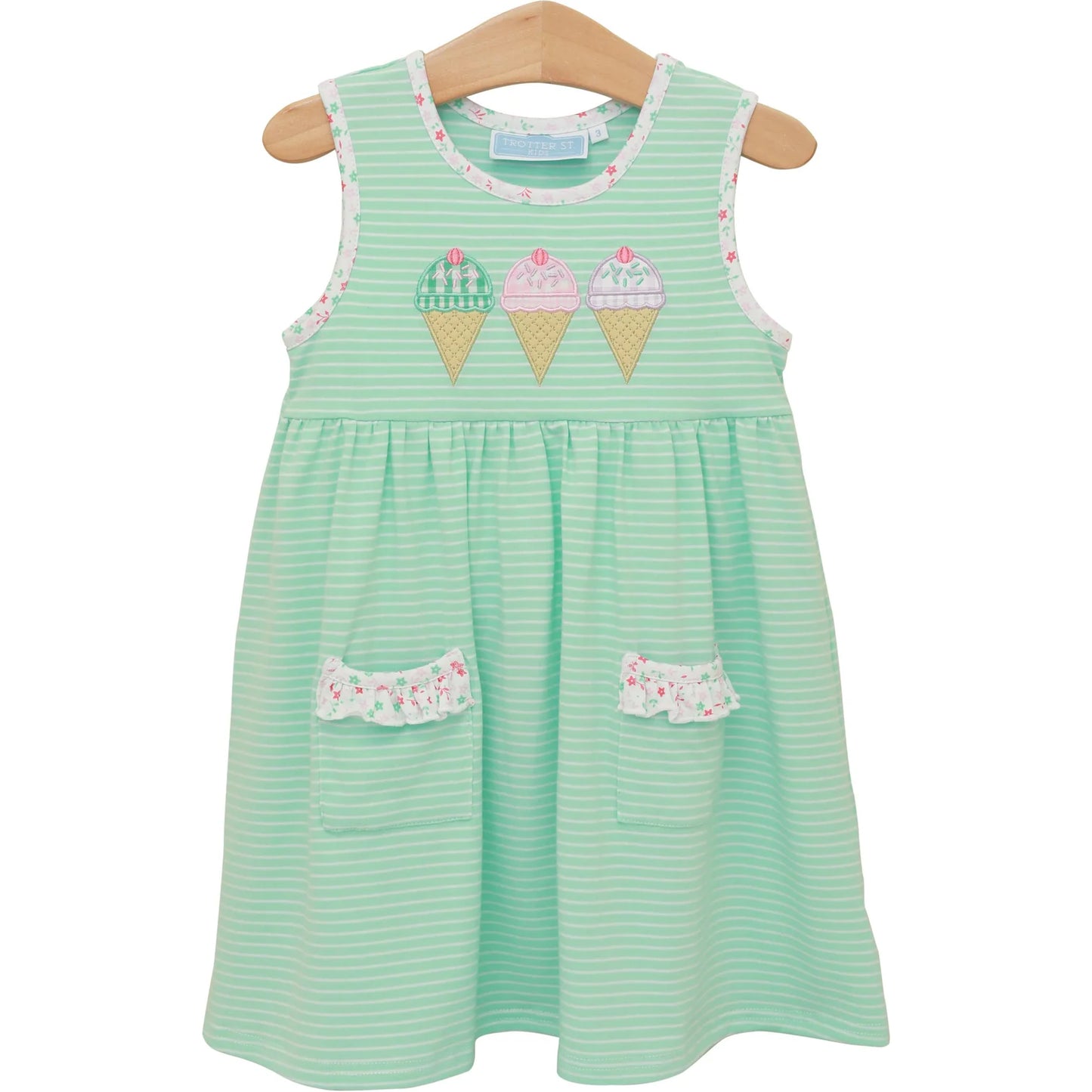 Triple Scoop Dress - Doodlebug's Children's Boutique
