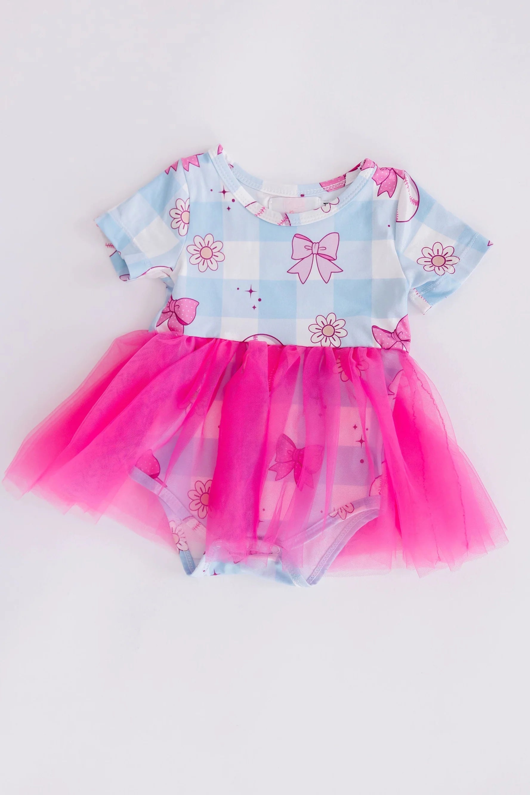 Take Me Out to the Bow Game Tutu Bodysuit - Doodlebug's Children's Boutique