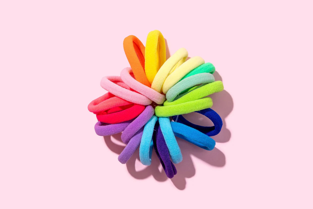 Colorful Hair Ties - Doodlebug's Children's Boutique