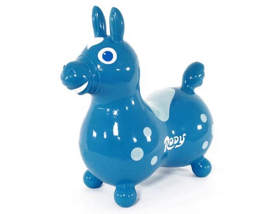 Rody Horse Teal  - Doodlebug's Children's Boutique