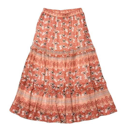 Ava Floral Tiered Maxi Skirt