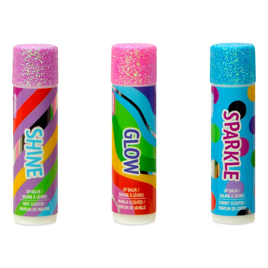 Tinsel & Glow Lip Balm Set  - Doodlebug's Children's Boutique