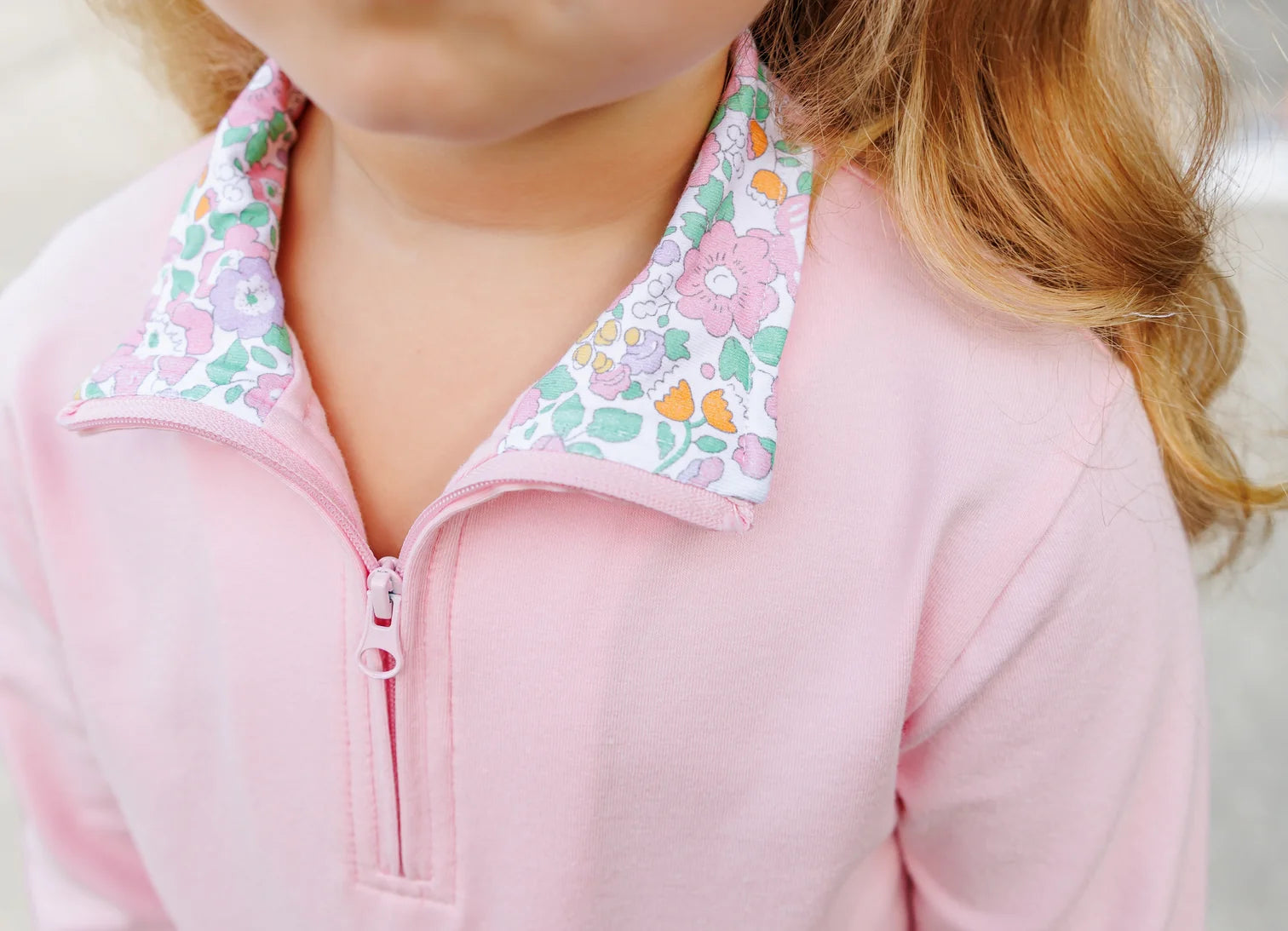 Autumn Blooms 1/4 Zip Pullover Set - Doodlebug's Children's Boutique