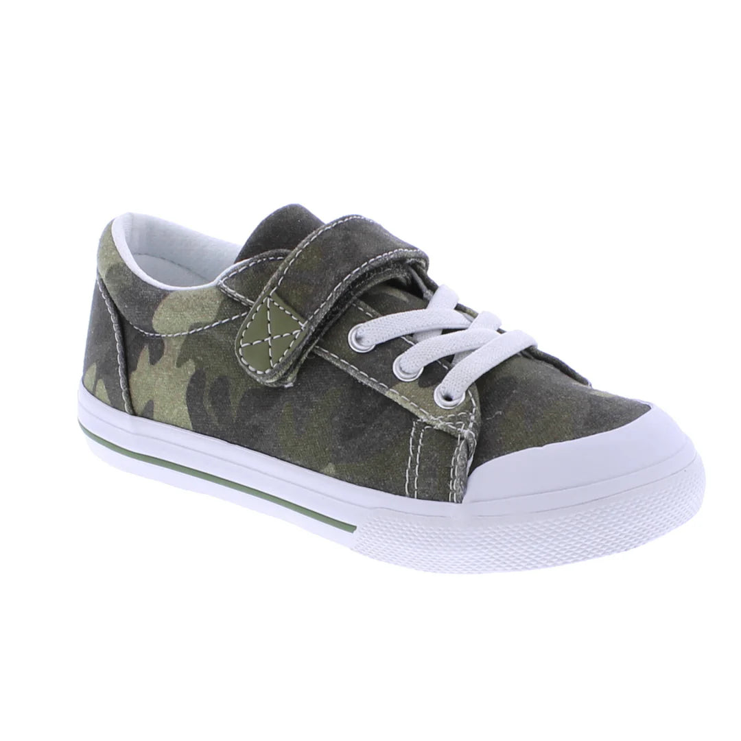 Jordan Shoe in Green Camo - Doodlebug's Children's Boutique