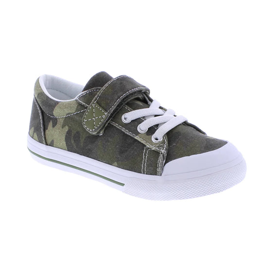 Jordan Shoe in Green Camo - Doodlebug's Children's Boutique