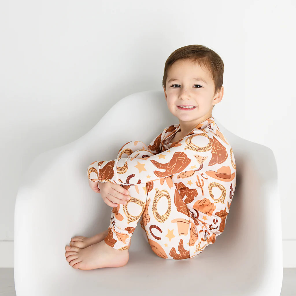 Waylon 2 Piece Pajama  - Doodlebug's Children's Boutique