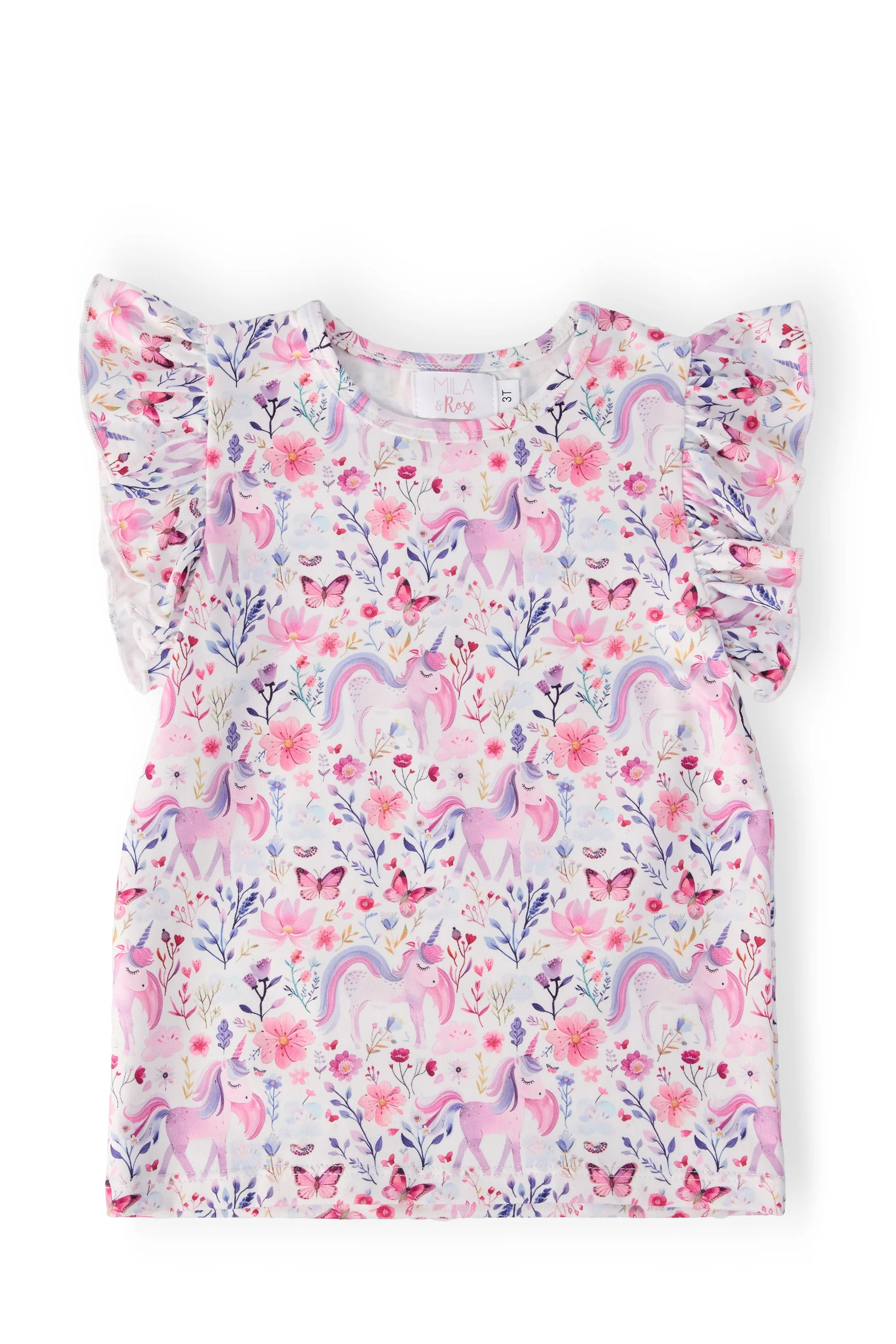 Whimsical Woods Ruffle Tee - Doodlebug's Children's Boutique