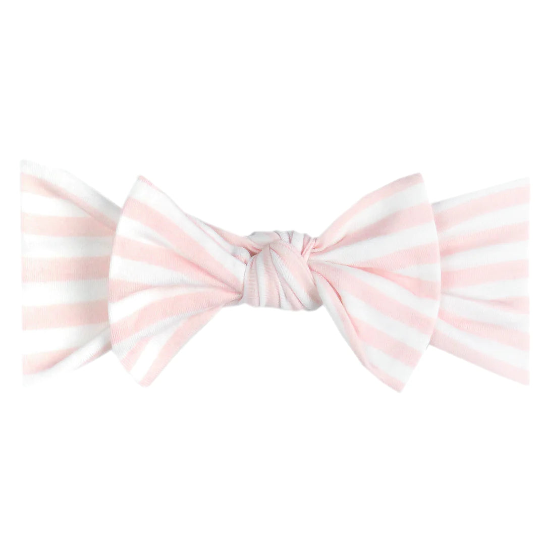 Winnie Knit Headband Bow  - Doodlebug's Children's Boutique