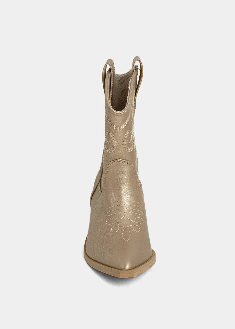 Zahara Mini Boot in Golden
