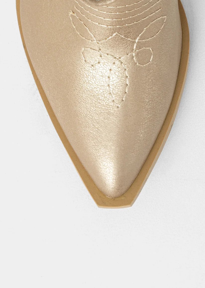 Zahara Mini Boot in Golden