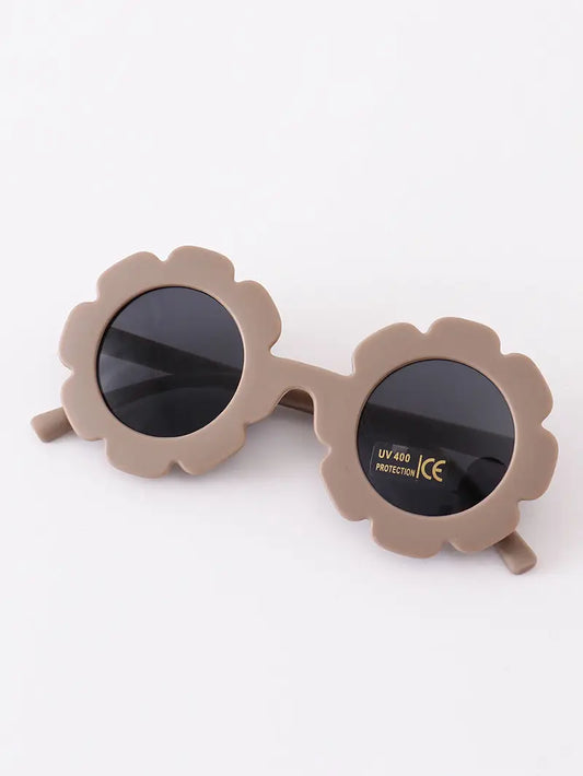Taupe Groovy Sunglasses  - Doodlebug's Children's Boutique