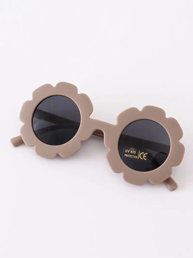 Taupe Groovy Sunglasses  - Doodlebug's Children's Boutique