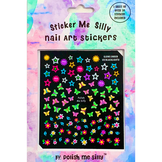 Neon Nail Stickers  - Doodlebug's Children's Boutique