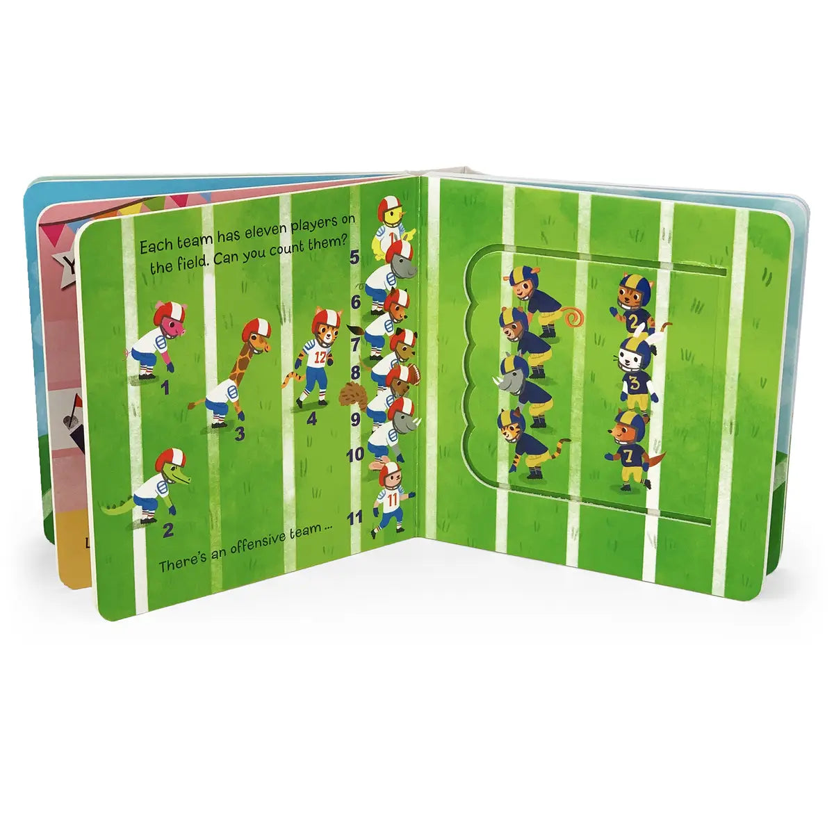 Let's Play Football Lift-a-Flap Book  - Doodlebug's Children's Boutique