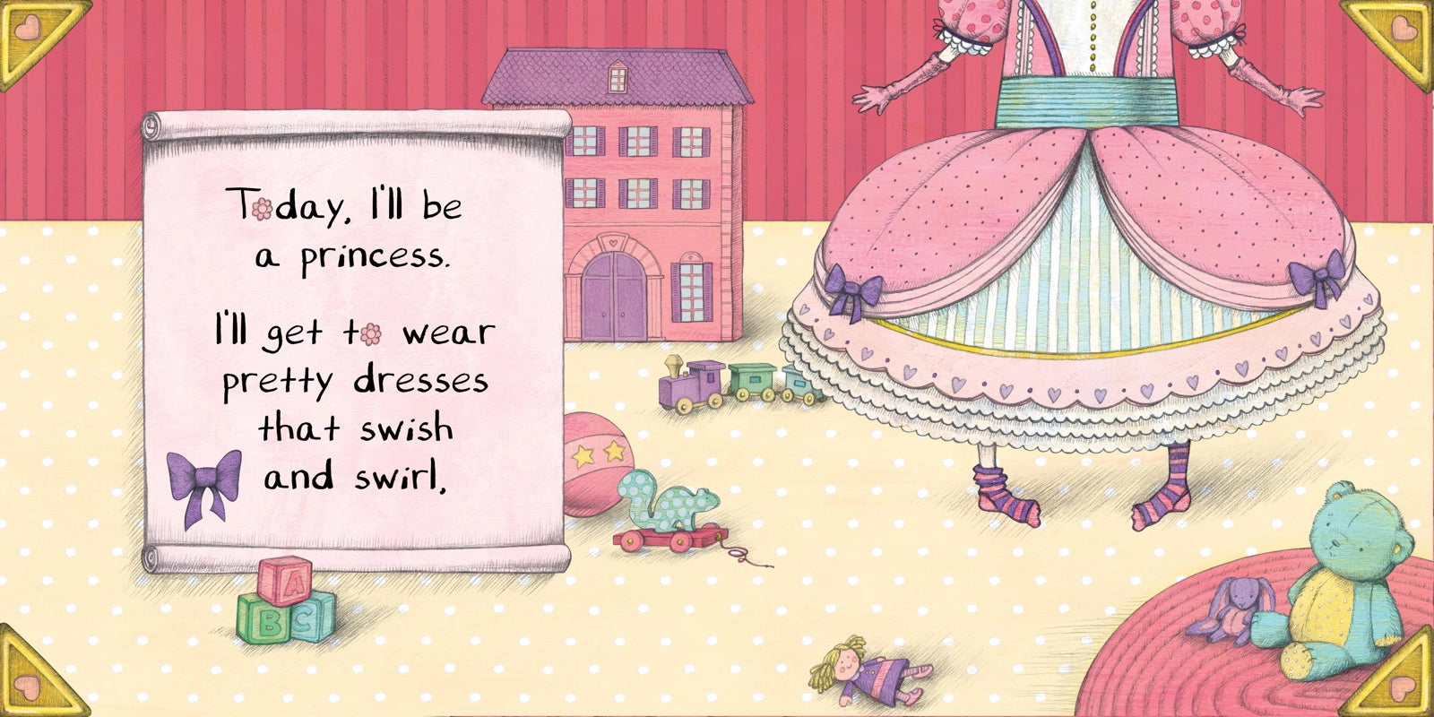 Today I'll Be a Princess Book - Doodlebug's Children's Boutique