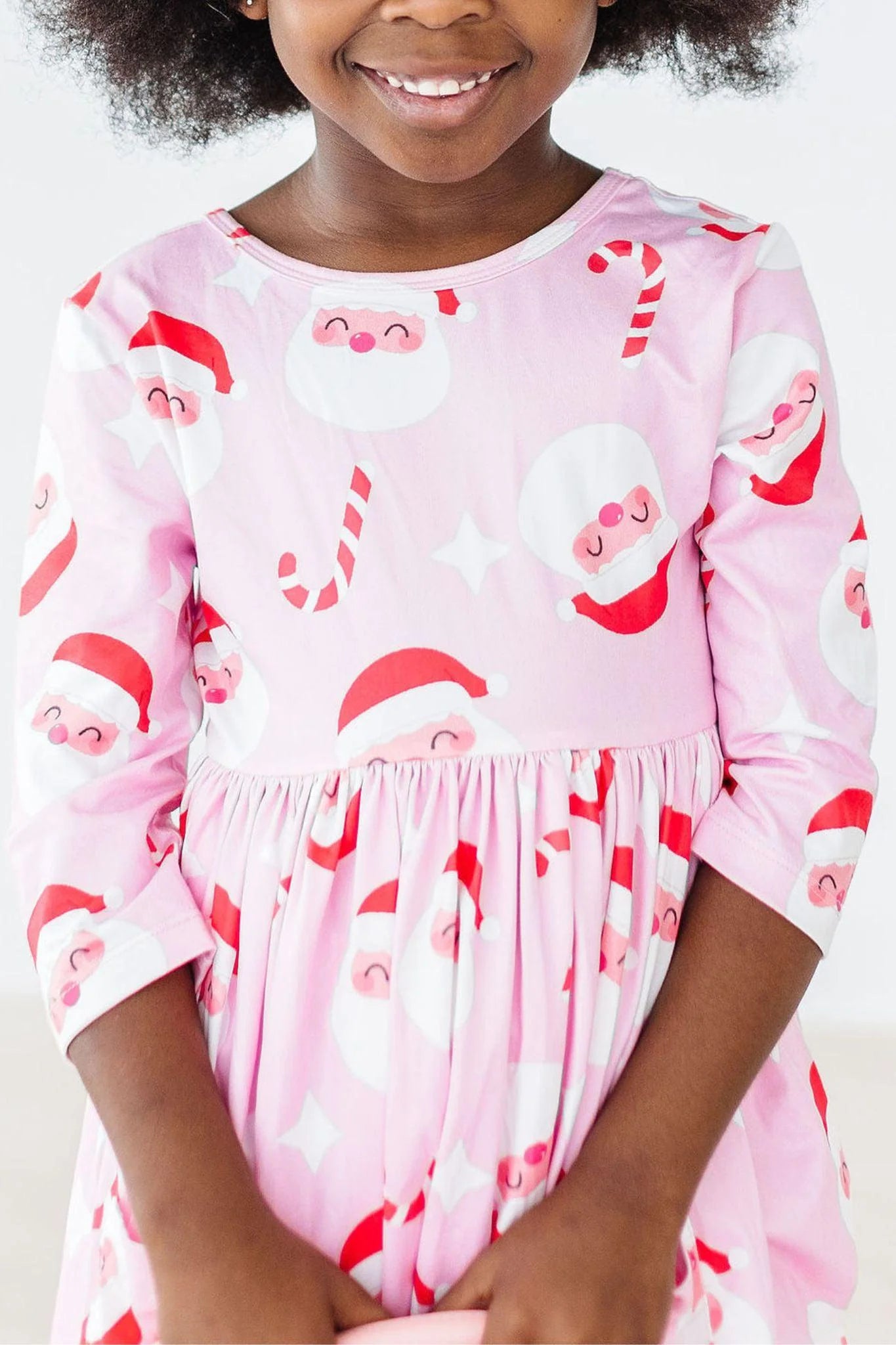 Jingle Bells 3/4 Sleeve Pocket Twirl Dress  - Doodlebug's Children's Boutique