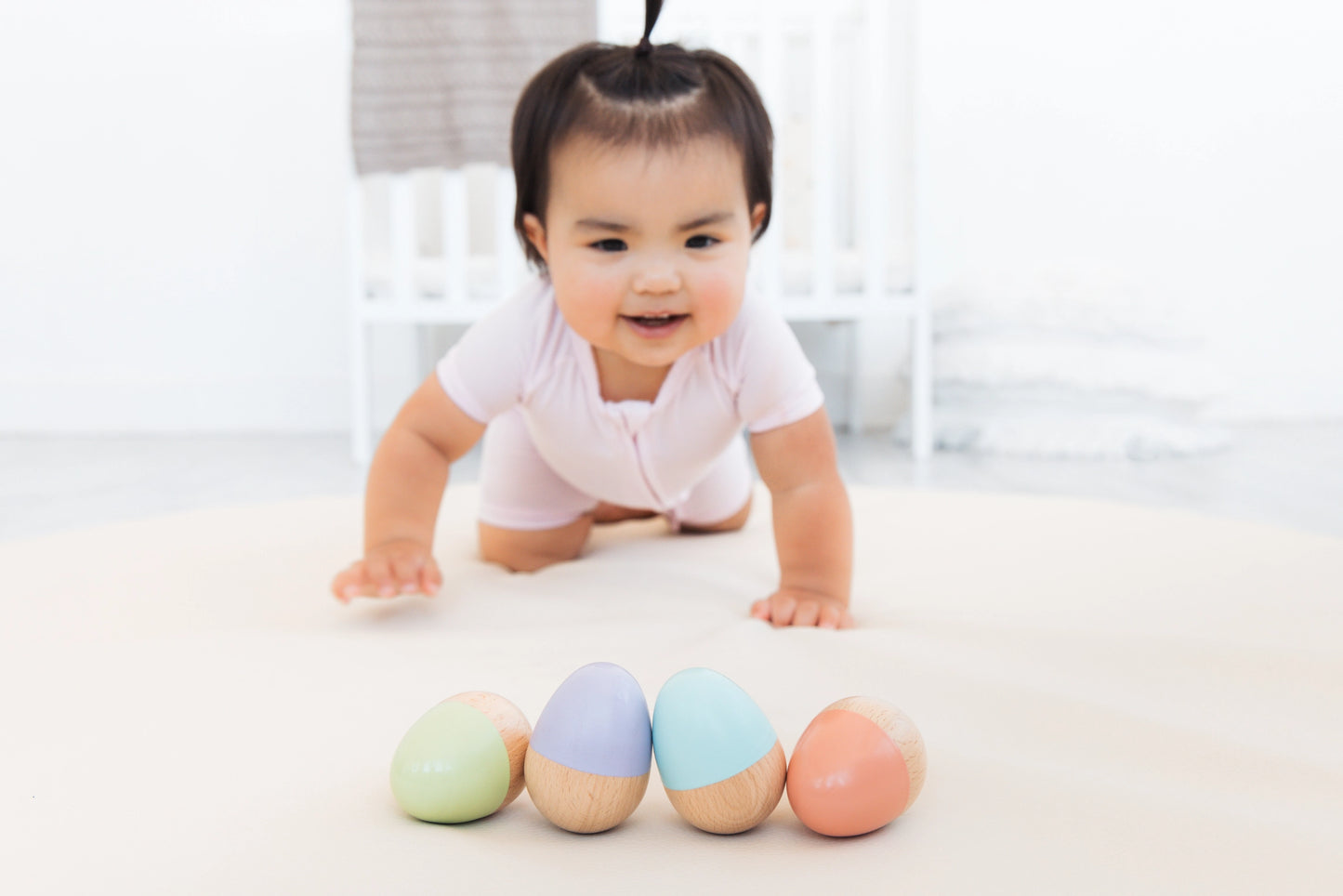 Wooden Egg Shakers - Doodlebug's Children's Boutique