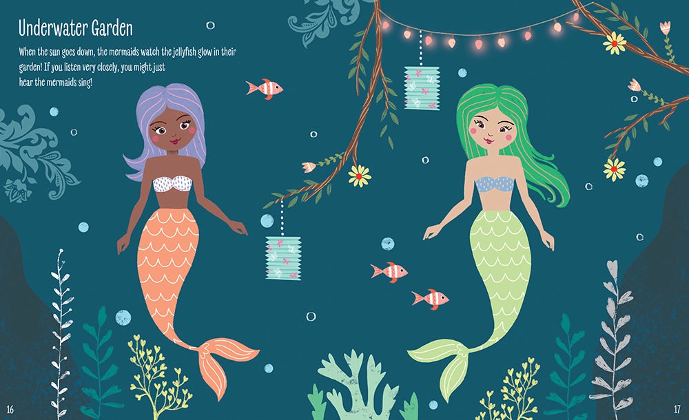 My Sticker Dress-Up Mermaids Book  - Doodlebug's Children's Boutique