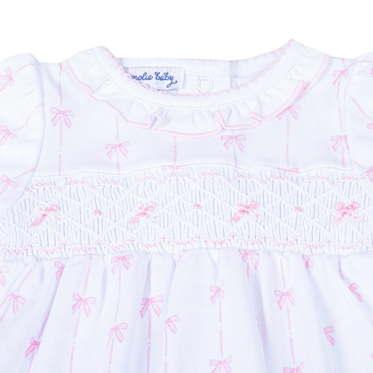 Amelia's Classics Smocked Footie - Doodlebug's Children's Boutique