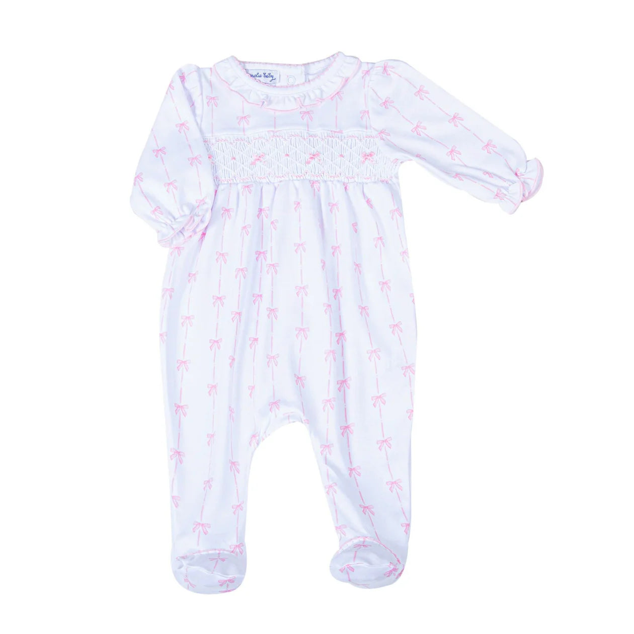 Amelia's Classics Smocked Footie - Doodlebug's Children's Boutique