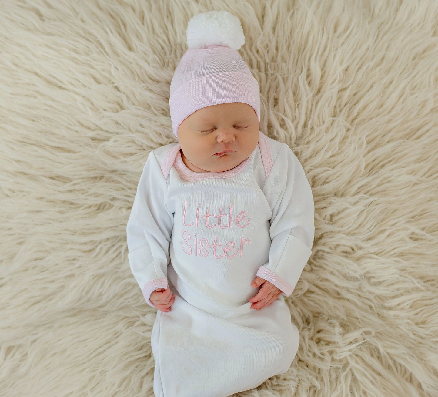 Little Sister Newborn Gift Set  - Doodlebug's Children's Boutique