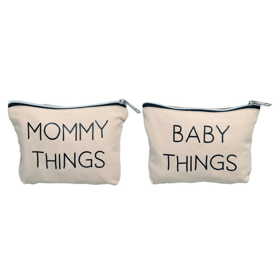 Mommy and Baby Travel Pouches  - Doodlebug's Children's Boutique