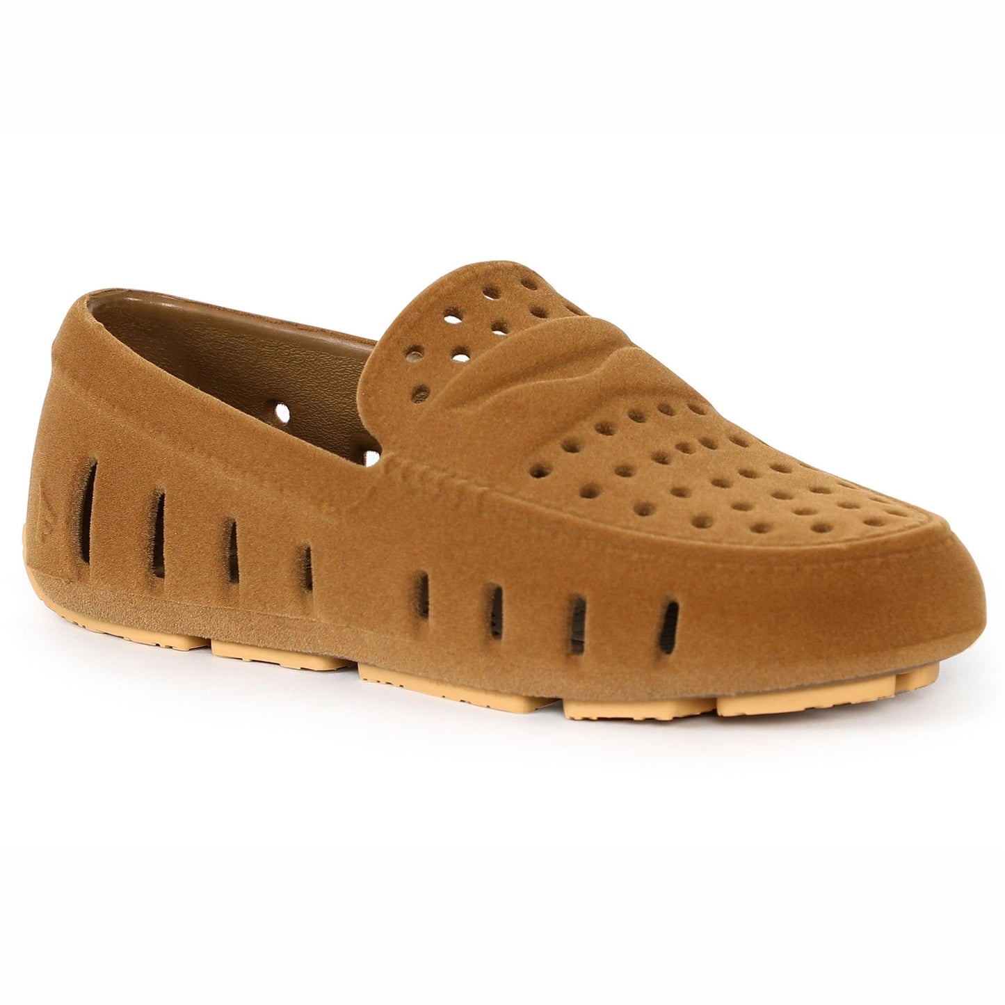 Prodigy Driver in Dark Mocha/Tan Suede - Doodlebug's Children's Boutique
