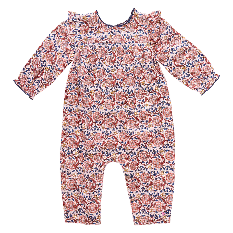 Kalani Jumper in Pink Blossom  - Doodlebug's Children's Boutique