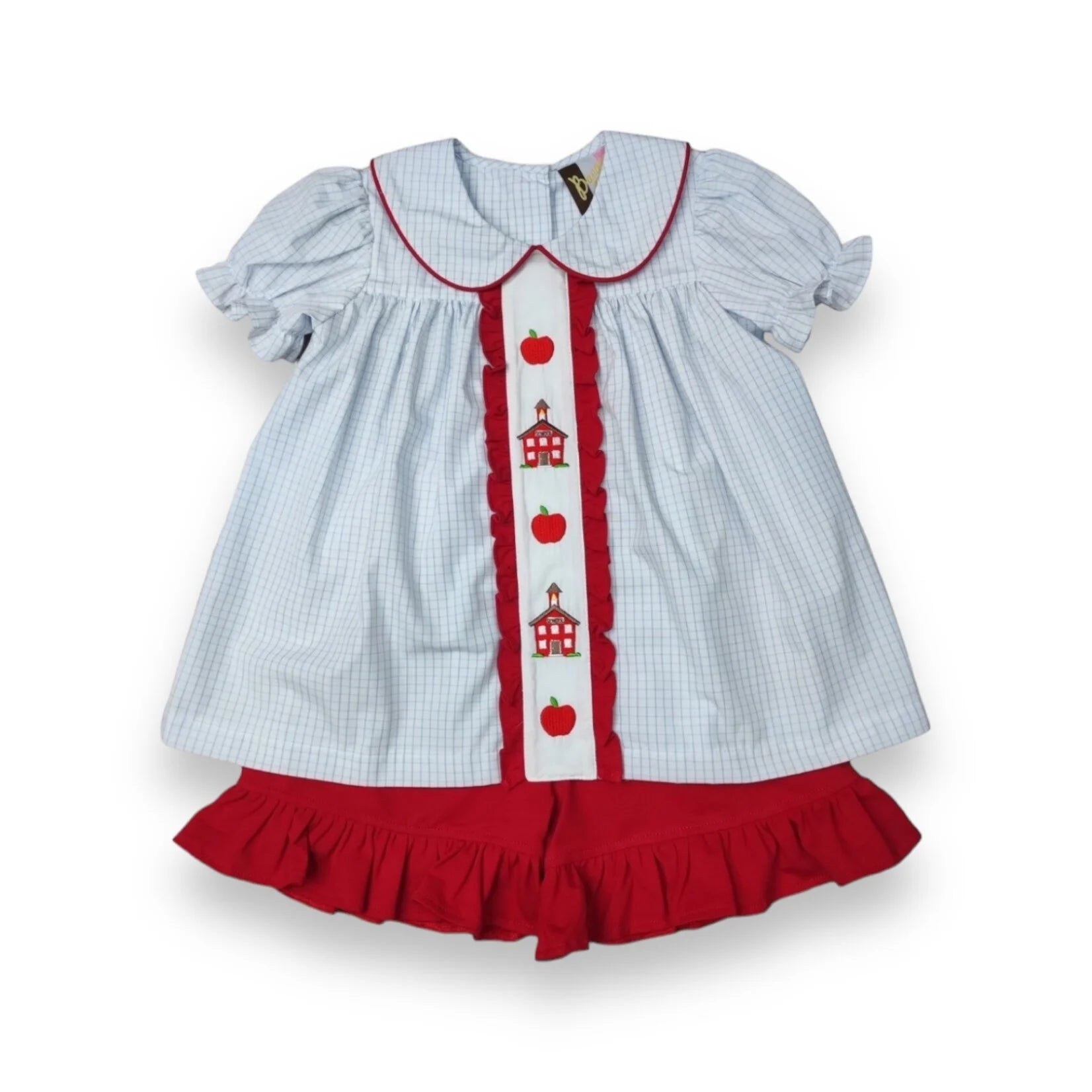 School Days Short Set  - Doodlebug's Children's Boutique