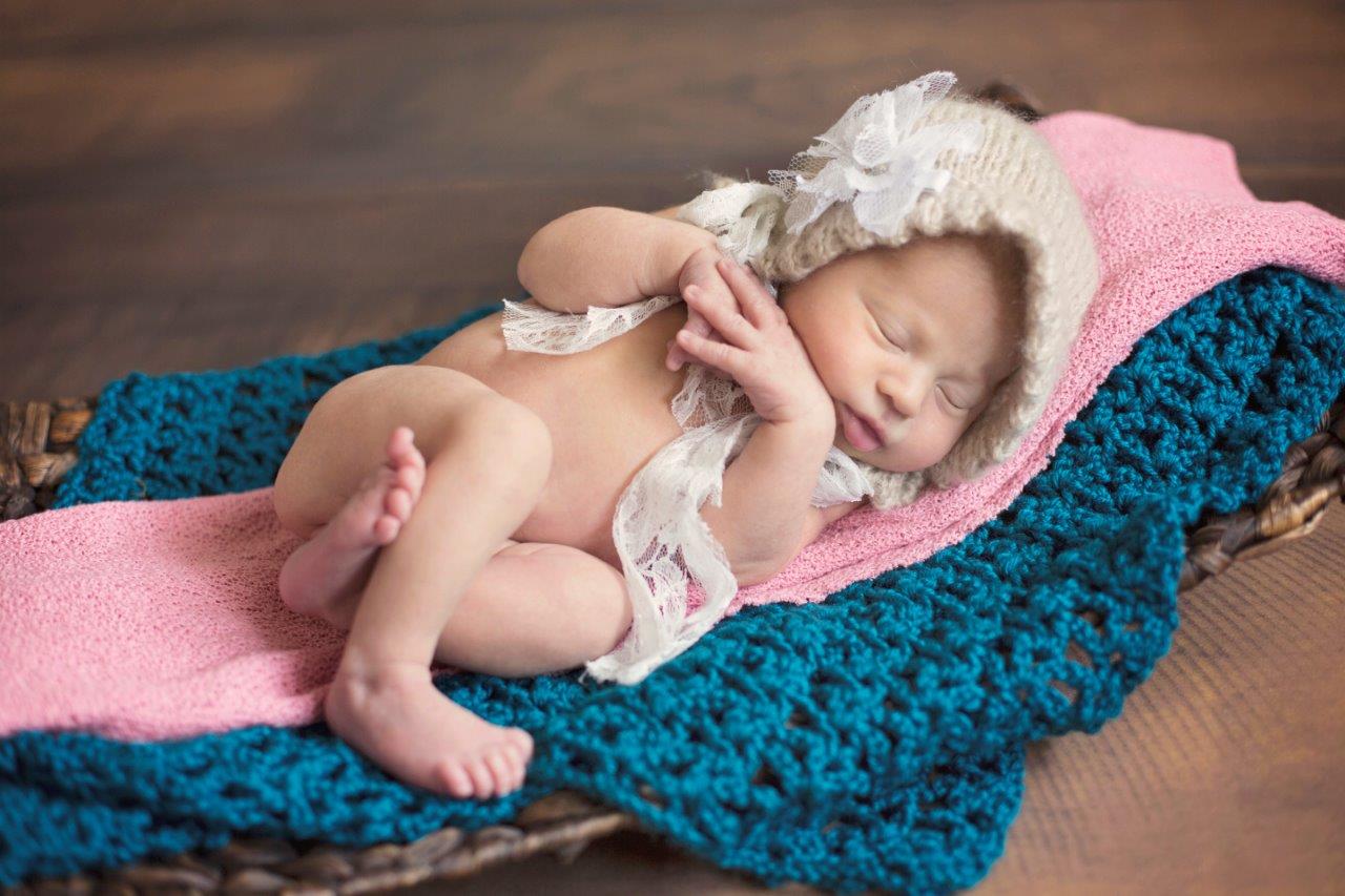 Chardonnay Crochet Flower & Lace Hat  - Doodlebug's Children's Boutique