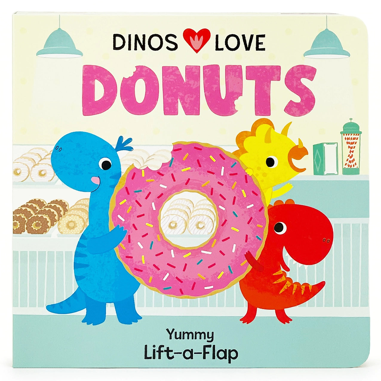 Dinos Love Donuts Book  - Doodlebug's Children's Boutique