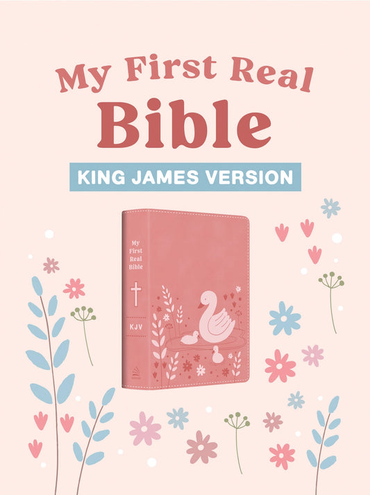 My First Real Bible (Girl) King James Version  - Doodlebug's Children's Boutique