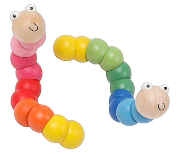 Twisty Worm - Doodlebug's Children's Boutique