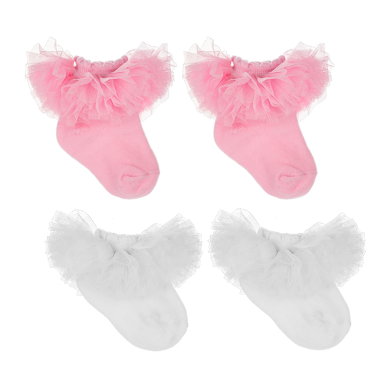Tutu Ruffle Socks - Doodlebug's Children's Boutique