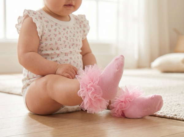 Tutu Ruffle Socks - Doodlebug's Children's Boutique