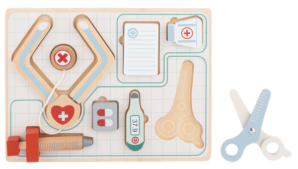 Wooden Doctor Puzzle Set