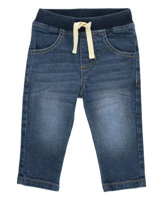 Pull-On Jeans in Medium Wash  - Doodlebug's Children's Boutique
