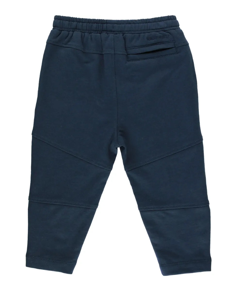 Navy Track Pants  - Doodlebug's Children's Boutique