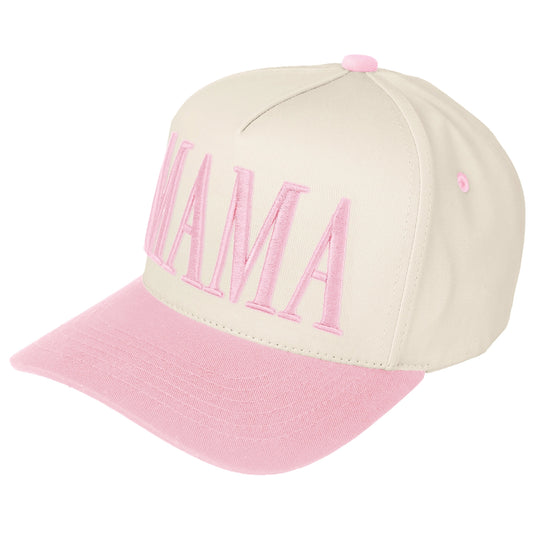 Light Pink Mama Snapback Hat - Doodlebug's Children's Boutique