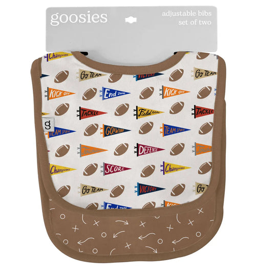 Varsity Football Bib Set - Doodlebug's Children's Boutique