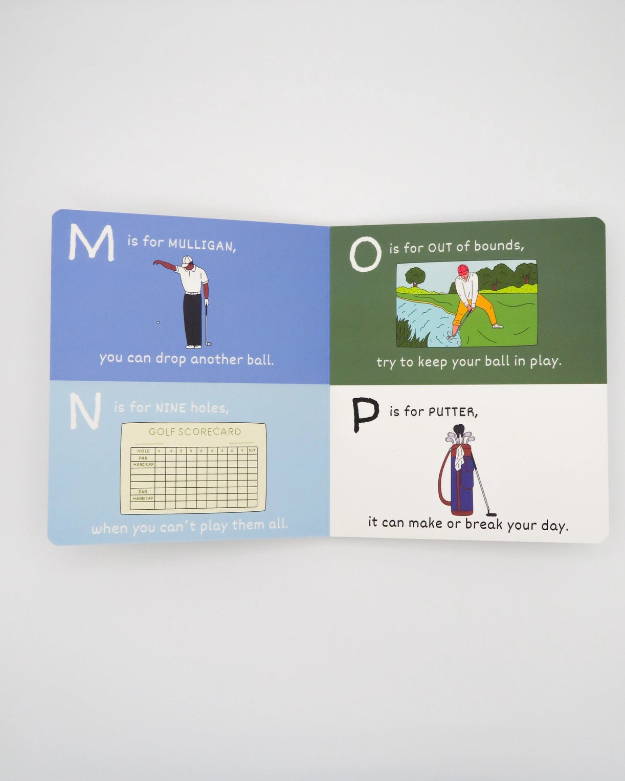The ABCs of Golf Book - Doodlebug's Children's Boutique