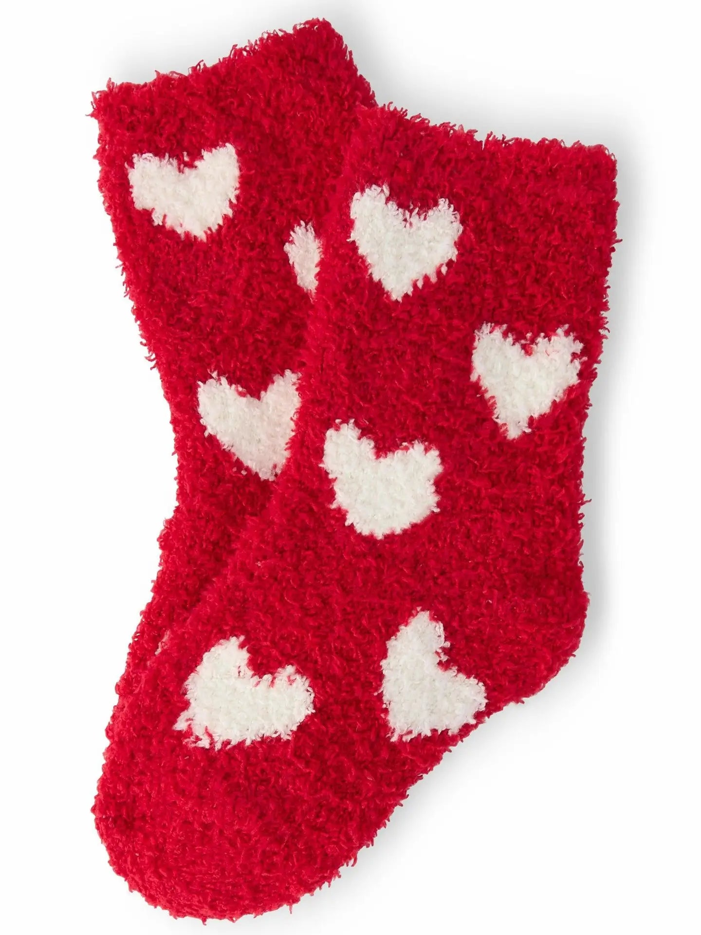 Red Heart Cozy Socks - Doodlebug's Children's Boutique