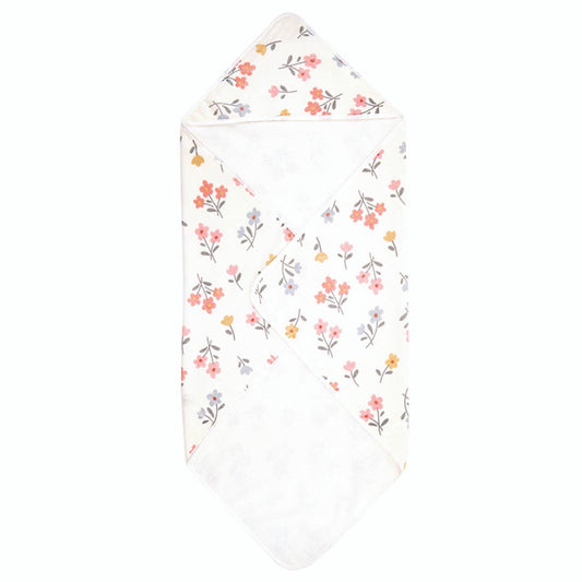 Floral Hooded Towel - Doodlebug's Children's Boutique