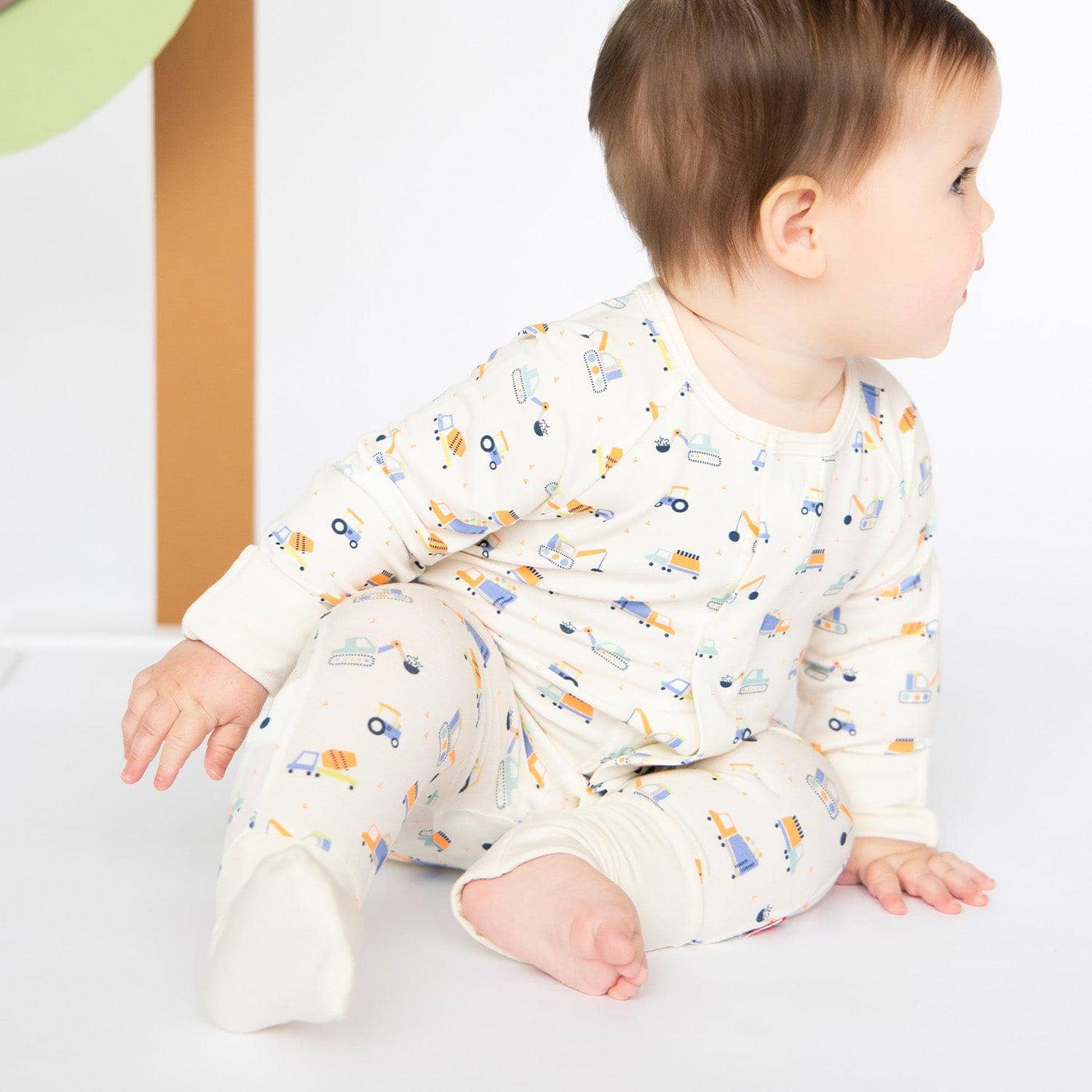 Can You Dig It Modal Magnetic Coverall  - Doodlebug's Children's Boutique