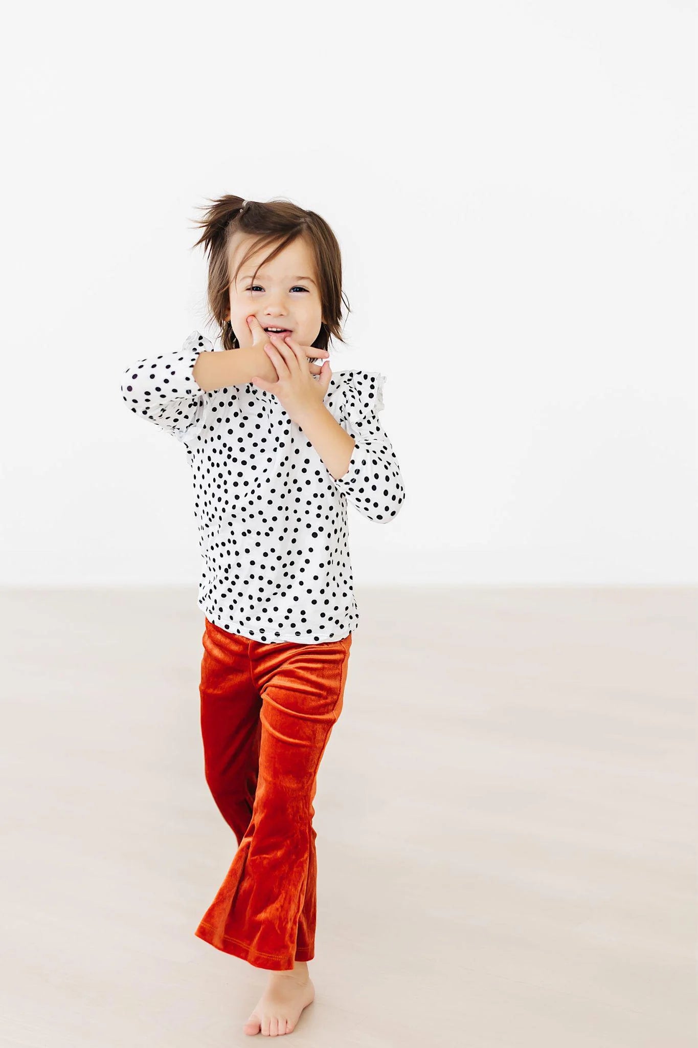 Pumpkin Spice Velvet Bells - Doodlebug's Children's Boutique