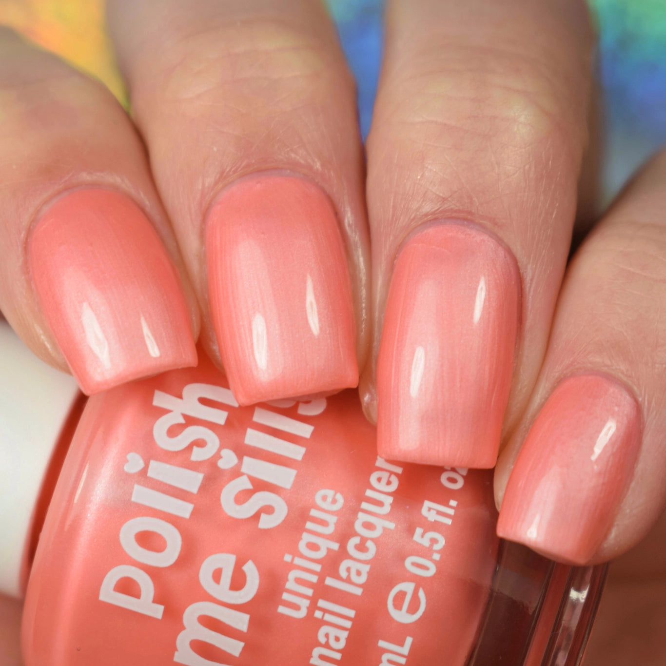 Bright Lights Nail Polish in Just Peachy - Doodlebug's Children's Boutique