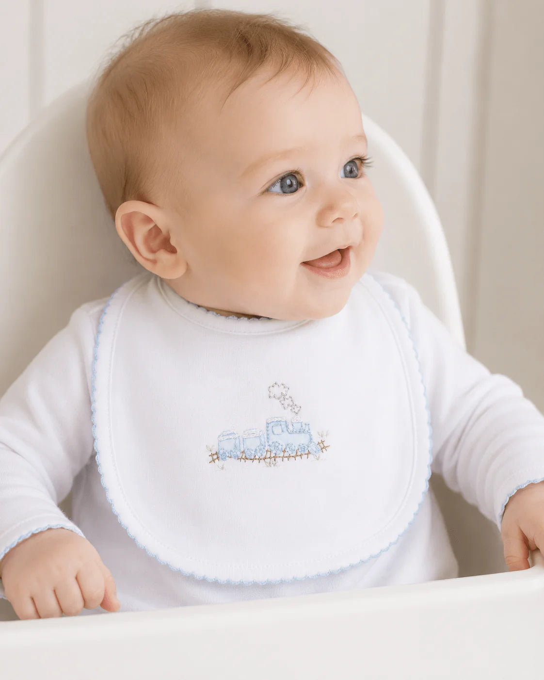 Choo Choo Train Bib - Doodlebug's Children's Boutique