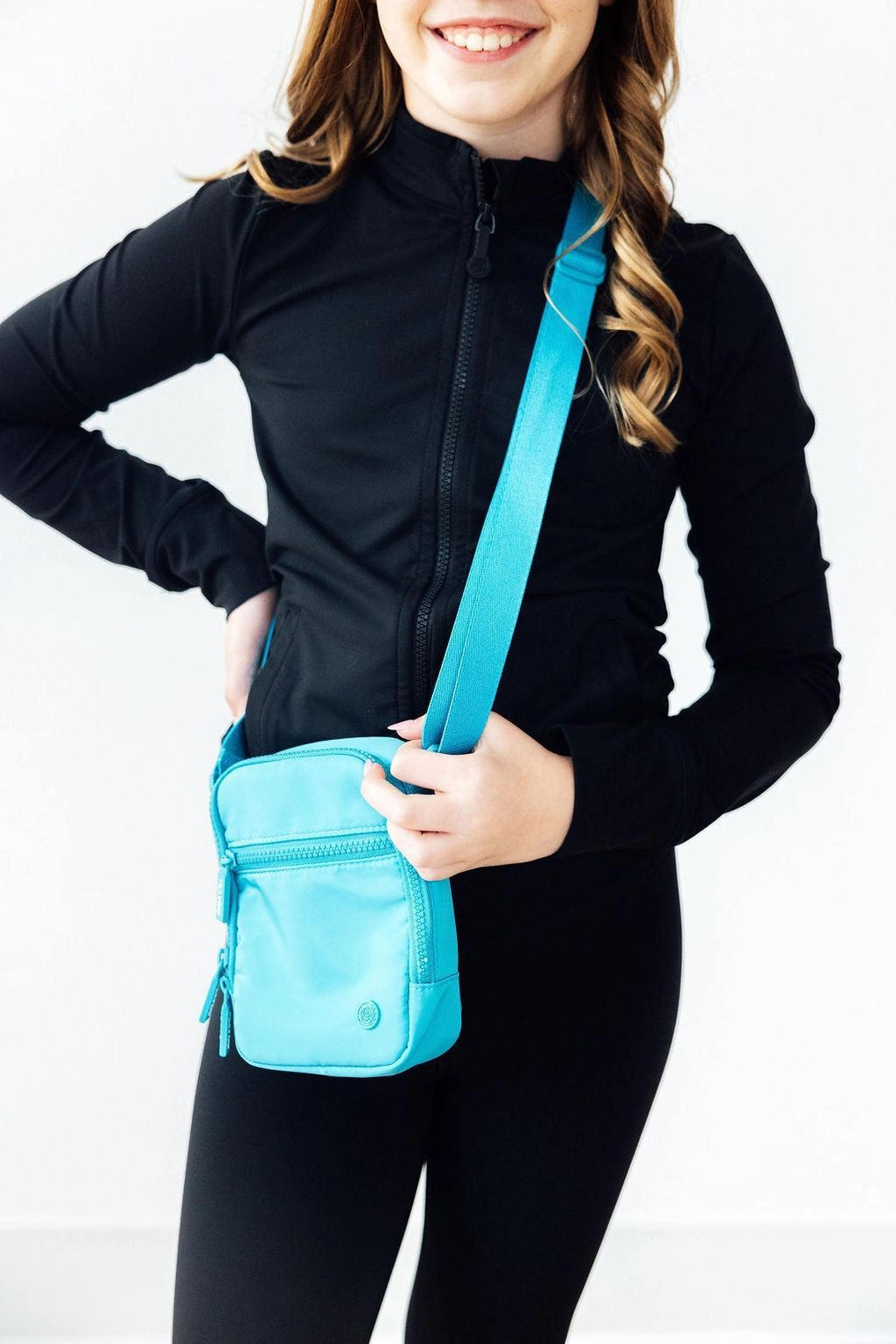 Turquoise Crossbody Bag - Doodlebug's Children's Boutique